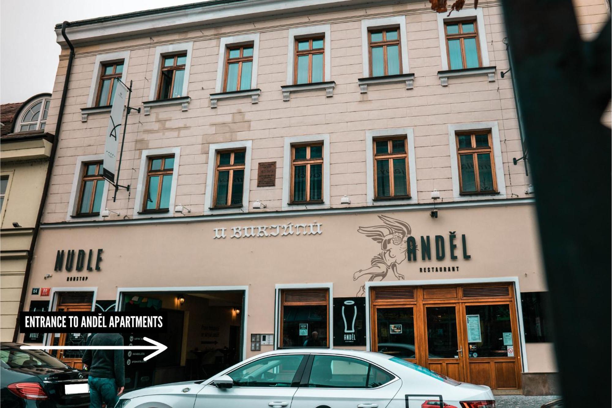 Andel Apartments Praha Eksteriør billede
